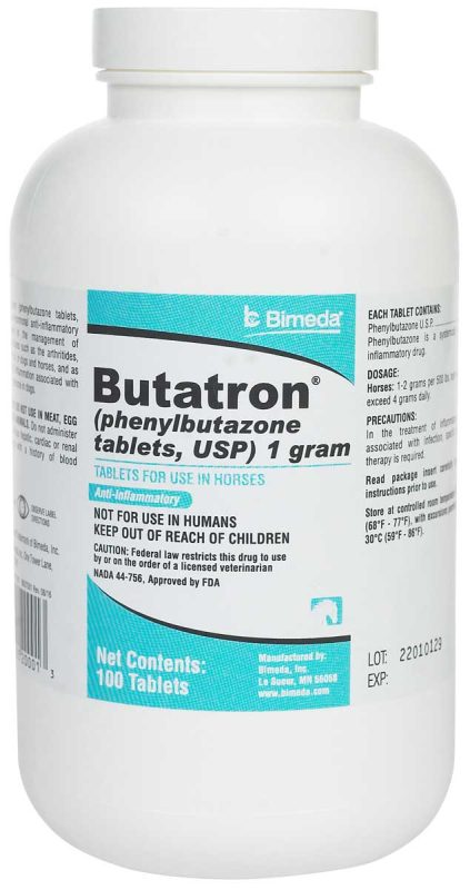 Butatron Phenylbutazone for Horses | Horse Meds Online