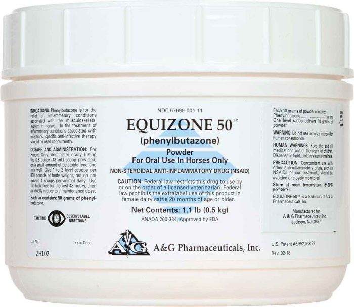 Phenylbutazone for Horses
