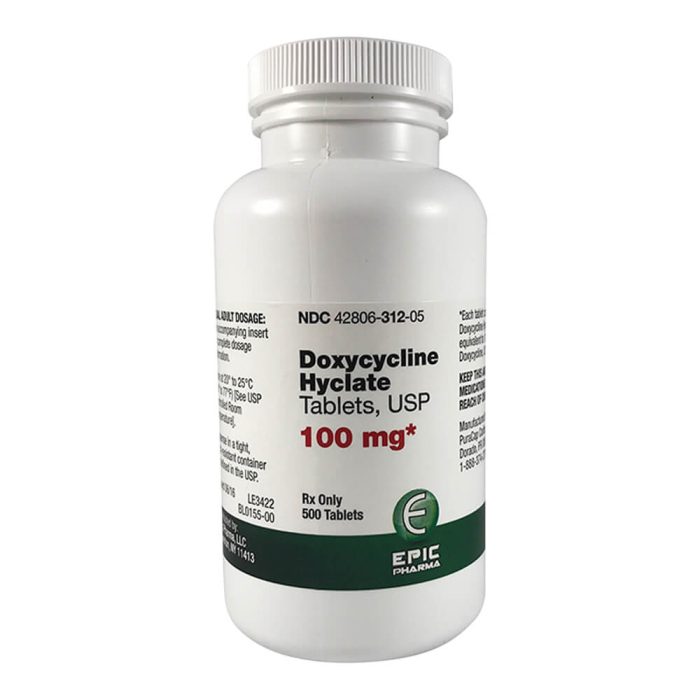 Doxycycline Tablets for Animals